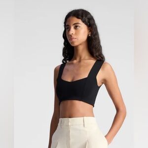 A.L.C. Cream Wide-Leg Pants